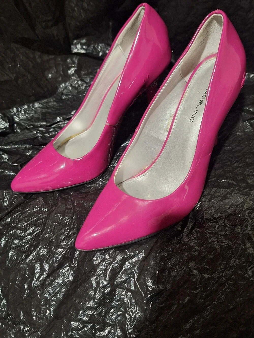Classic Women's Pointed-Toe High Heels in Hot Pink